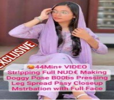 Beautiful Desi GF Boobs Pressing & Masturbation 45Min Video
