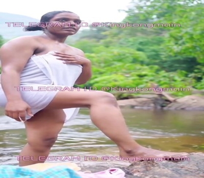 New Mallu Model Pond Bath Preview