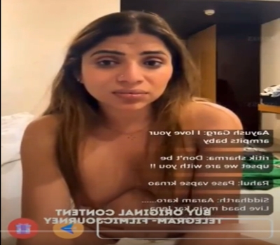 Sonia Arora New Hot Nude Live Most Recent Part 2