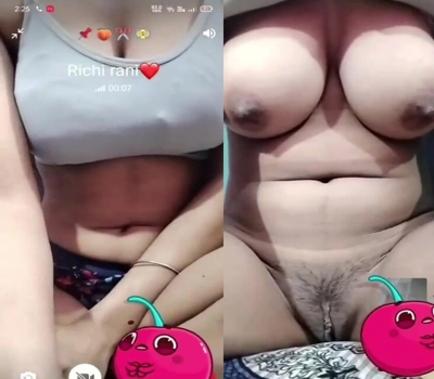 Richi Rani Nude Boobs and Pussy Fingering Live Sex Video