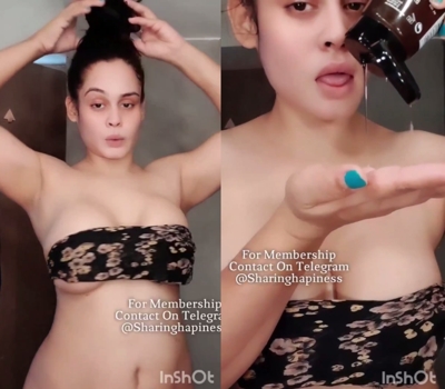 Alina Sen Nude Boobs Oil Massage Model Sex Video