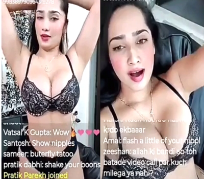 Aditi Mistry Boobs Press and Ass Show App Live