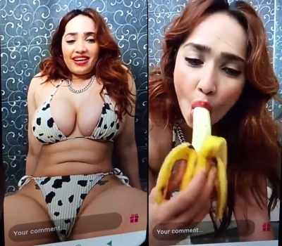 Aditi Mistry Nude Pussy and Banana Blowjob 2025 Porn Video