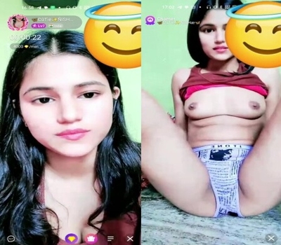 Cutie Nisha Pussy Show and Piss on Chamet Live Sex Video