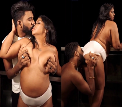 Nandana Krishnan Nude Boobs Pressed and Sucked by Guy