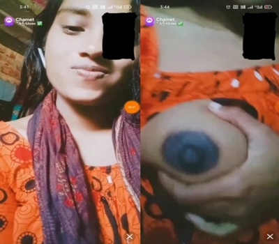 Alone Girl Nude Boobs on Chamet Live Sex Video
