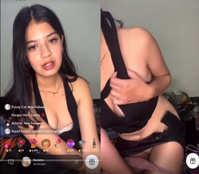 Cute Sweetu Nude Brief Nipslip and Pussy and Ass Show Tango